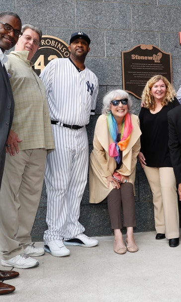 Yankees unveil plaque commemorating Stonewall Inn uprising